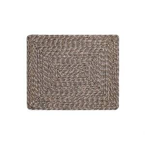 NEW BLUE PHEASANT atticus rectangular espresso placemat - set of 4 in jute